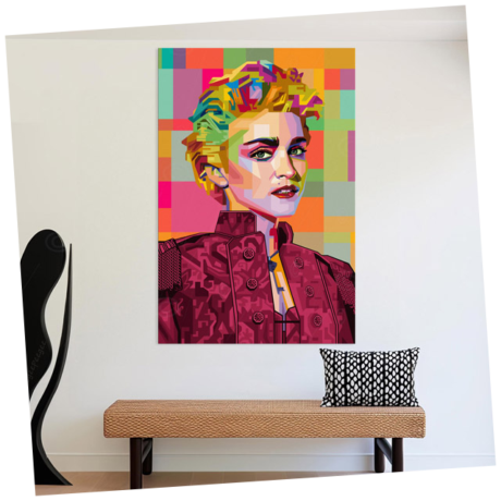  Bild CandyWall und Madonna 100 x 150 cm 